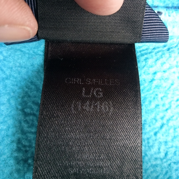 Girls The North Face hooded fleece sz Large 16-18 - Picture 6 of 7